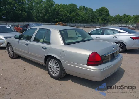 2009 Mercury Grand Marquis Ls (Fleet Only) from USA, damaged, VIN 2MEHM75VX9X632148